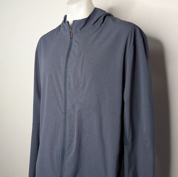 Lululemon Airing Easy Mach Blue Zip Up Hoodie Jacket XXL - Picture 2 of 11